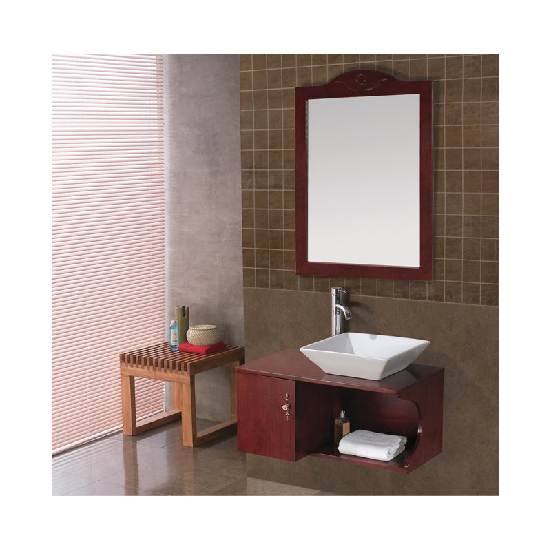Lavabo vasque carré en céramique Kingston, Blanc