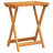Arletta 50cm Solid Wood Rectangular Portable Folding Table