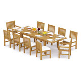 Devon Outdoor - Piece Teak Dining Set