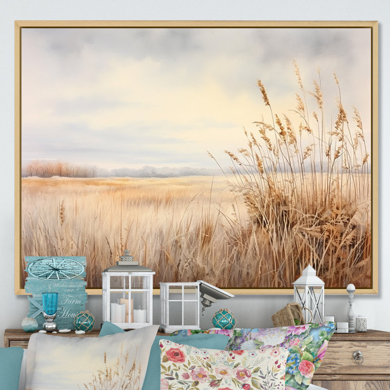 Prairie Peacefulness Meadows II sur toile, H 30 po x l 40 po x P 1,5 po, Cadre naturel flottant