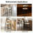 26'' Upholstered Modern Counter Height Bar Stools with Metal Legs for Kitchen Island Dining Room-10155673