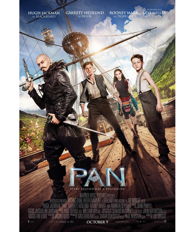 Pan, 40" H x 27" W