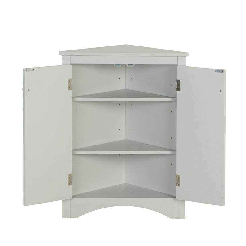Modern Dontrel Freestanding Bathroom Cabinet, Gray