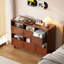 Armoire de rangement pour disques 2 étages Mid Century-791994887