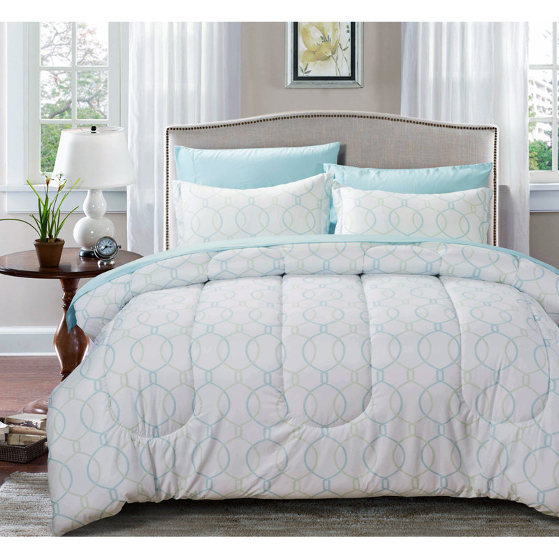 Vermont 7 Piece Geometric Comforter Set