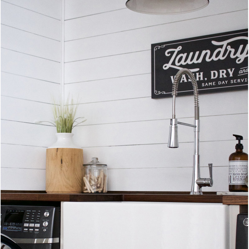 Zuri Pull Down Single Handle Kitchen Faucet, Stainless Steel