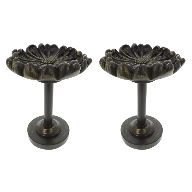 Retenue de rideau Nicoletti Dandelion Drapery Medallion, Bronze/Doré