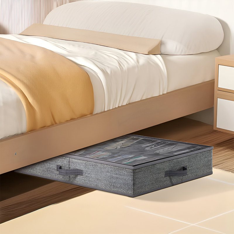 Quintanal Fabric Closet System Shelf, Grey