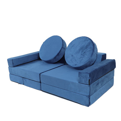 Canapé modulaire pour enfants 14 pièces, canapé modulaire pour enfants pour la créativité et le plaisir, mousse convertible et coussin de plancher pour tout-petits