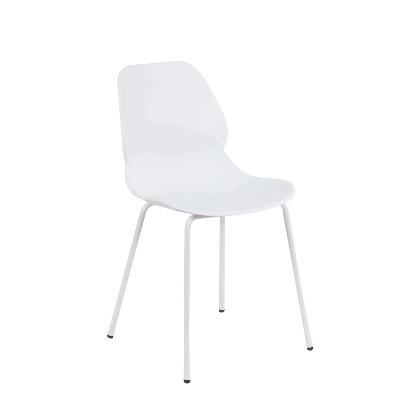 Aleatra 45cm H Side Chair, White