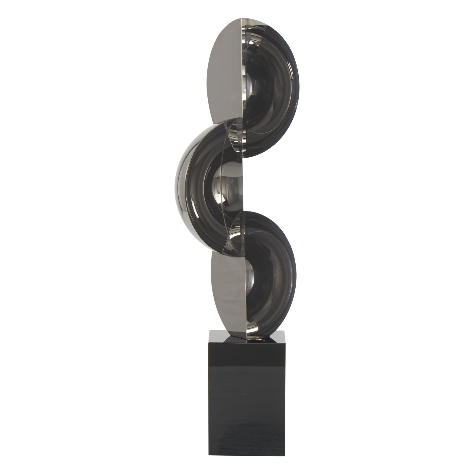 Nexus Orbs Sculpture, 17.85" H x 5.25" W x 3.8" D