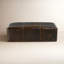 Macon Leather Ottoman-1947292828