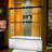 56" - 60" W 60" H Reversible Semi-Frameless Tub Door with ClearMax Technology-1913615592
