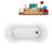 62.2'' x 30.7'' Soaking Acrylic Bathtub-1176935241-1176935233