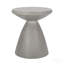 Table d'appoint d'extérieur en béton léger