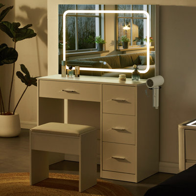 Dressing Table with Mirror