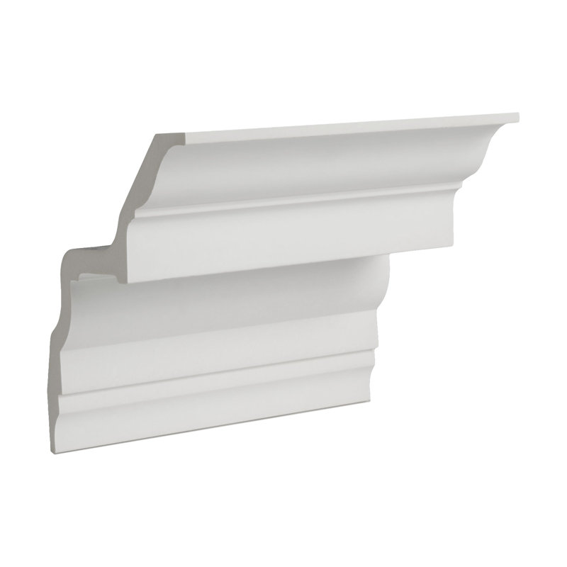 Moulure couronnée en polyuréthane long 5 po x 5 po x 6 po