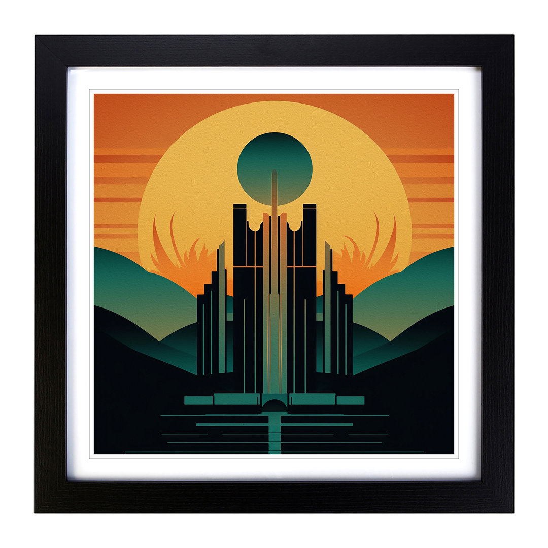 Single Picture Frame Print on Wood