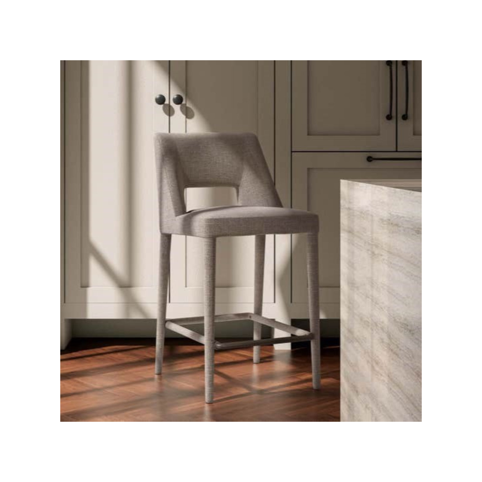 Macon Counter Stool, Light Brown