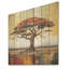 Arbre d'essence sauvage d'Afrique II - Arbre africain sur bois-81392153
