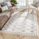 Serenity Geometric Synthetic Area Rug