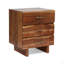 Table de chevet 6 tiroirs en naturel foncé-1975516151