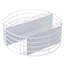 Aniaya 2 Piece Circle Metal Accent Shelf-1091687114