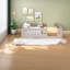 Lits plateforme robustes en bois avec finition naturelle pour les espaces familiaux