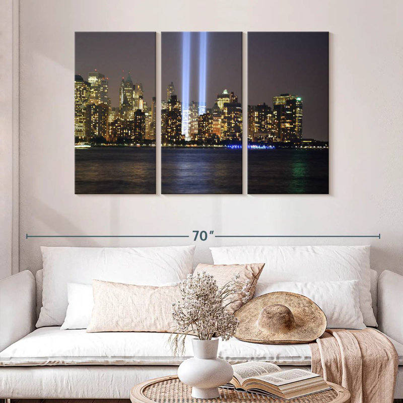 Sireci NYC Skyline Lights, 32" H x 50" W
