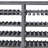 88 Bottle Solid Wood Floor Wine Bottle Rack in Gray
