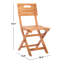 Chaise de patio pliante Ungar