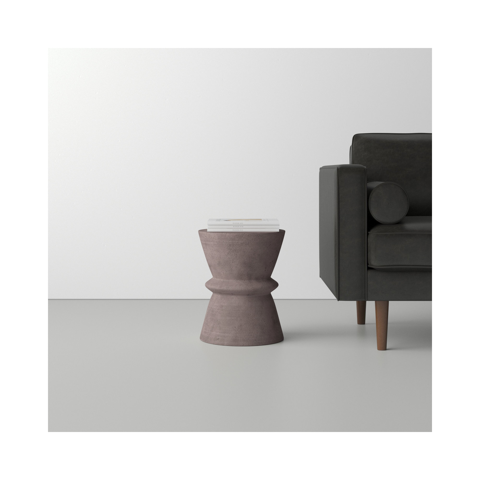 Dormington End Table, Dark Gray