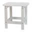 2 chaises berçantes Adirondack modernes en poly-résine à lattes doubles avec table d'appoint-1627646886