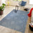 Jiovanni Contemporary Geometric High-Low Performance Indoor/Outdoor Area Rug-1357058510