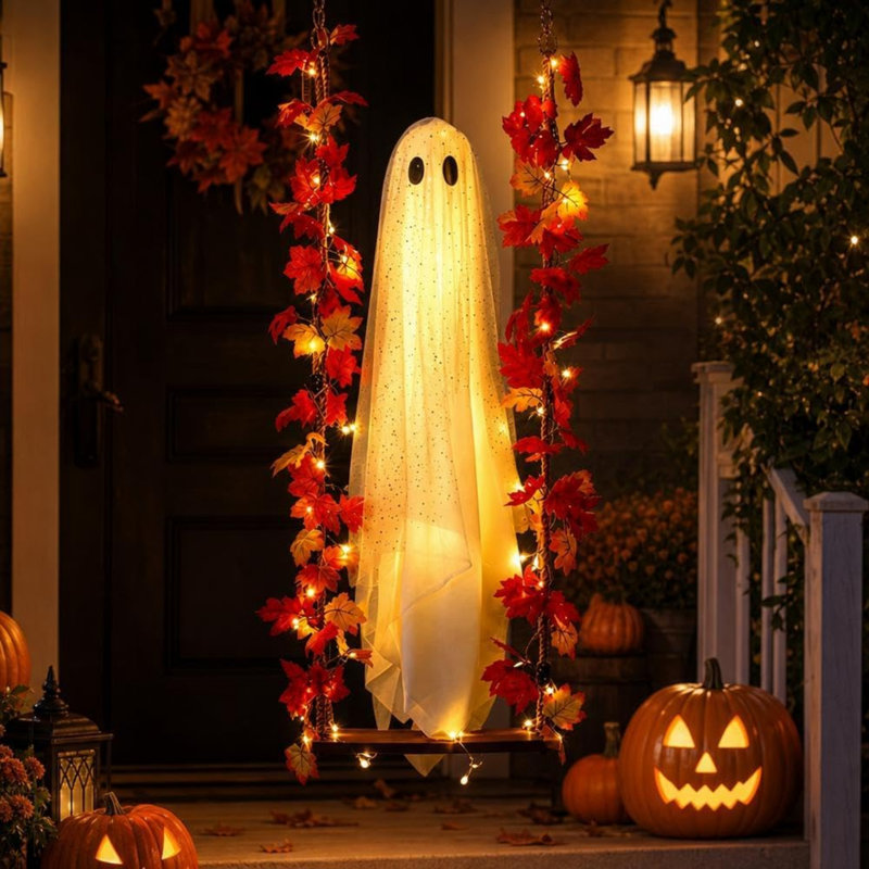 Plastic Hanging Halloween Outdoor Decoration