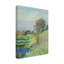 « coup de évent, 1881 » par claude monet, reproduction de peinture à l’huile sur toile tendue-45250356