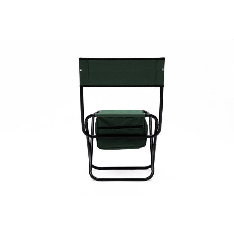 Ensemble de 2 chaises pliantes Inbox Zero Howzell, Vert