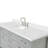 Macnair 61'' Single Bathroom Vanity with White Quartz Top-85364129