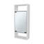 Medicine Cabinet With Mirrored Door And Open Storage