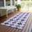 Machine Washable Indoor/Outdoor Gursevak ACN2237 Geometric Rug-455358811