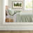Elegant Sage King Bedding Set, Polyester Cotton Blend, Cozy Cottage Style