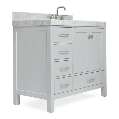 Meuble-lavabo simple 42 po avec comptoir Cambridge