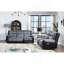 Causeuse inclinable grise / noire