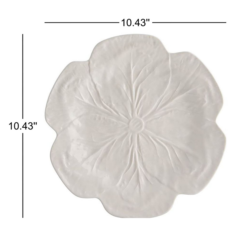 Cabbage Earthenware Dinner Plate