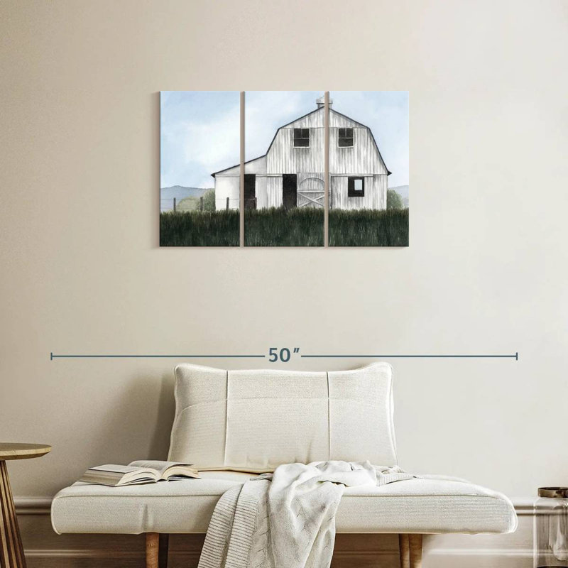 Lilie Bygone Barn II, 20" H x 33" W