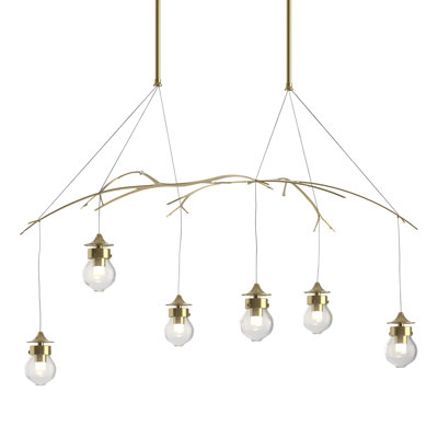 Luminaire suspendu en verre Kiwi