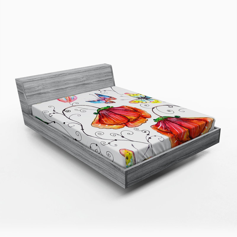 Microfiber Fitted Sheet, Queen Fitted Sheet
