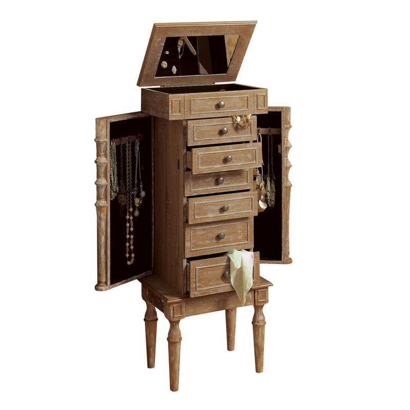 Armoire à bijoux 6 tiroirs