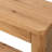 Novella Console Table-Natural Oak Veneer Thick Random