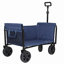 Convertible Foldable Utility Trolley With Bench Seat And Dog Leash